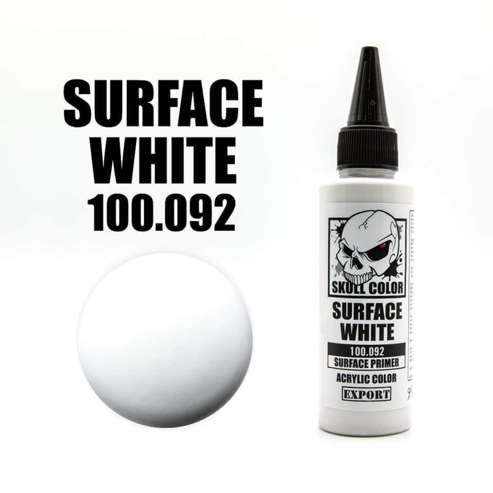 Skull Color 100.092 Surface White 60 ml [Surface Primer] | Shopee Thailand
