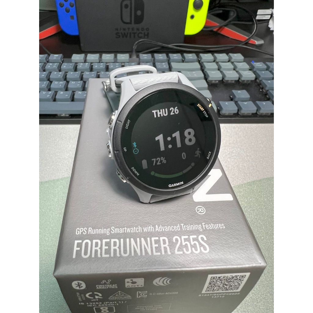 Garmin Forerunner 255S Powder Gray (มือ 2) ประกันศูนย์เหลือ 10 เดือน ...