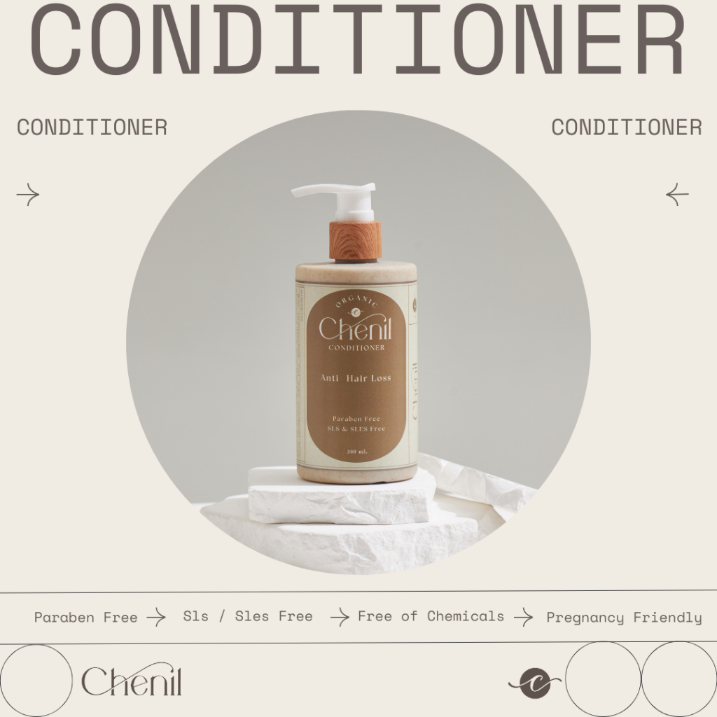 chenil-organic-conditioner-ครีมนวดผมออร์แกนิค-ปรับสมดุลให้เส้นผม-ลดผมร่วง