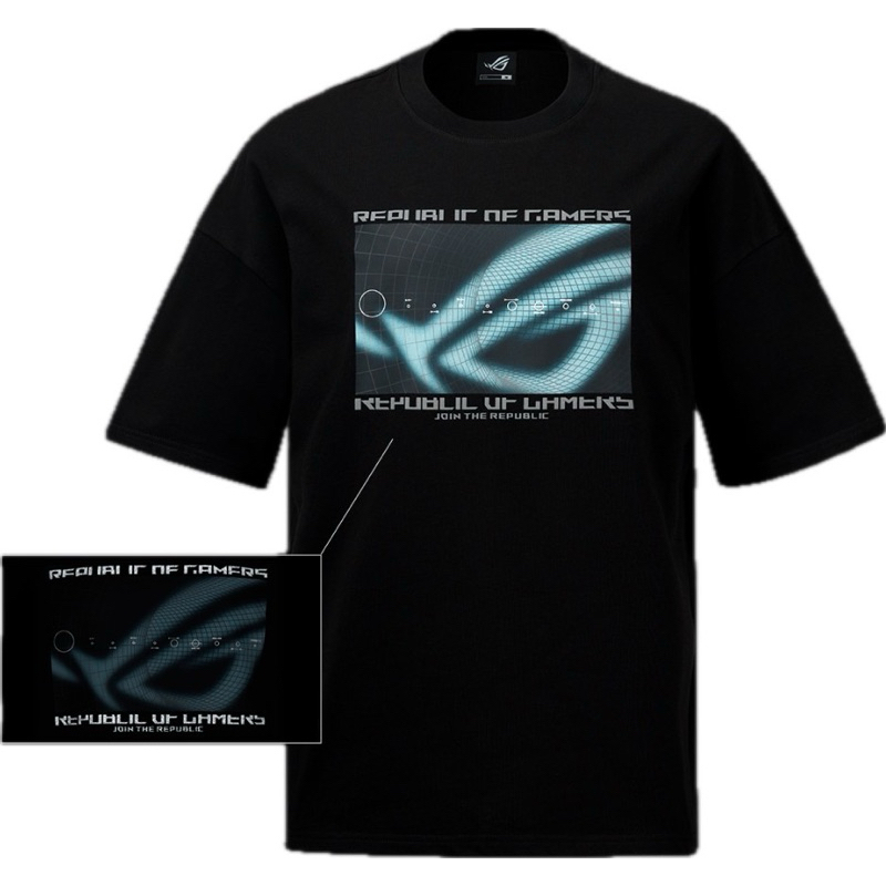 เสื้อ ROG Cosmic Wave T-Shirt | Shopee Thailand