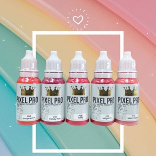 สีสักปาก Pixel Pro Color ของรัสเซีย 15 ml เนื้อสีแน่น ติดดีติดไว