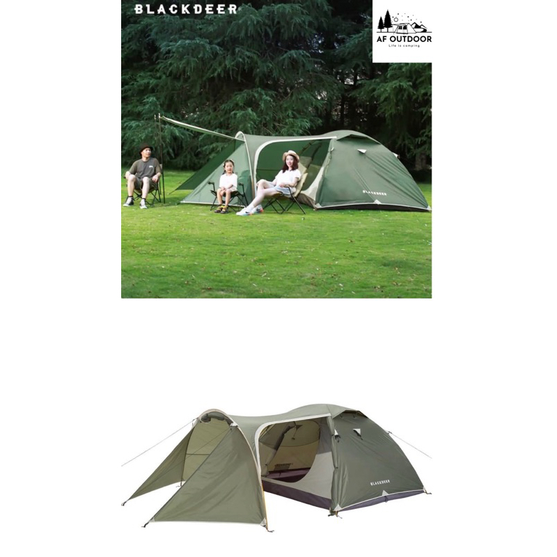 [พร้อมส่ง]เต็นท์ครอบครัว Blackdeer Archeos Family นอนได้ 4 คน ของแท้ ...