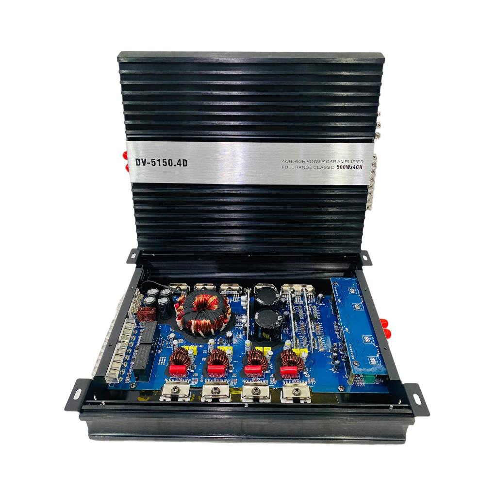 เพาเวอร์ ขับกลาง 4ch รุ่น DV-5150.4D ขับกลาง8แหลม8ดอก สบายๆ | Shopee ...