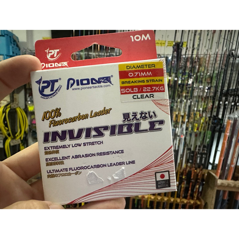 SEDAL DE PESCA FLUOROCARBON 100% 50 m