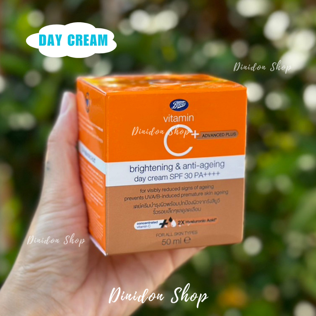 ((แท้ พร้อมส่ง)) Boots Vitamin C Advanced Plus Brightening & Anti