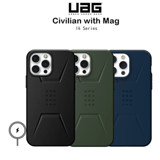 UAG Civilian with Magnetic เคสกันกระแทกผ่านมาตราฐานMIL STD 810G-516.6เกรดพรีเมี่ยม เคสสำหรับ iPhone14Pro/14Promax