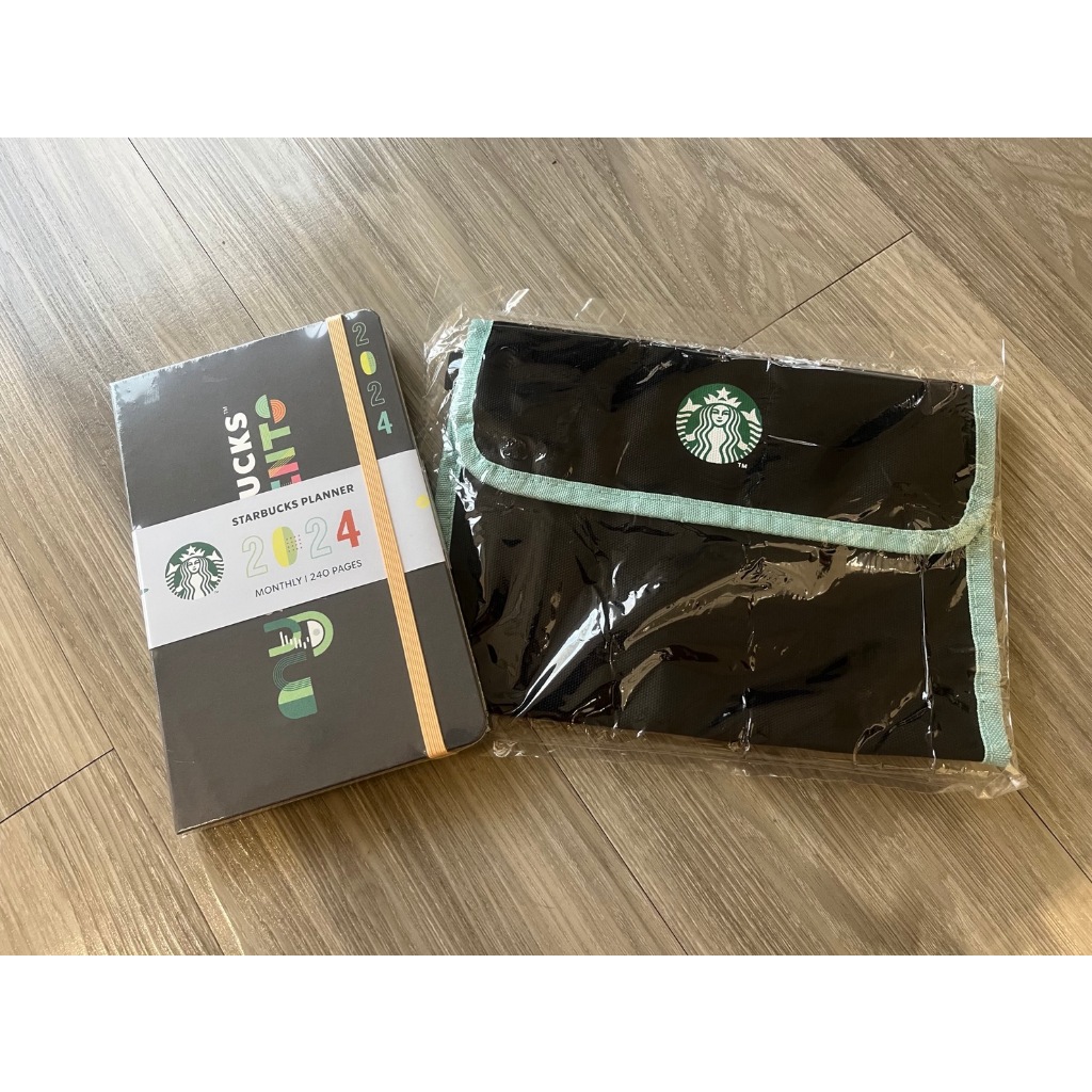 Starbucks Planner Premium Set (Starbucks Planner 2025 & กระเป๋า