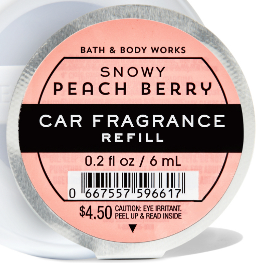 Bath and Body Works Car Fragrance Refill 6ml น้ำหอมรถ Sweet Pea น้ำหอม ...