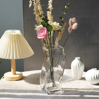 แจกันแก้วใส โหลแก้วใสแฮนด์เมด เหมาะการจัดดอกไม้ ตกแต่งบ้าน จัดสวนในโหลแก้ว หรือต้นไม้ฟอกอากาศภายในบ้าน