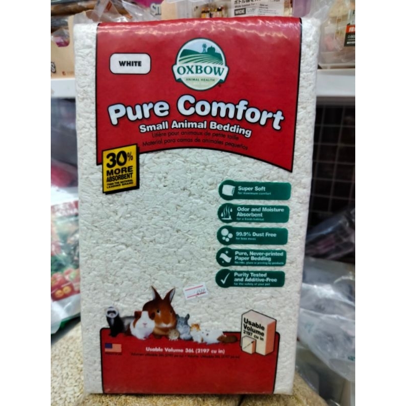 Oxbow Small Animal Bedding กระดาษรองรองพื้นออกซ์โบว์ กระดาษรองพื้นกรง
