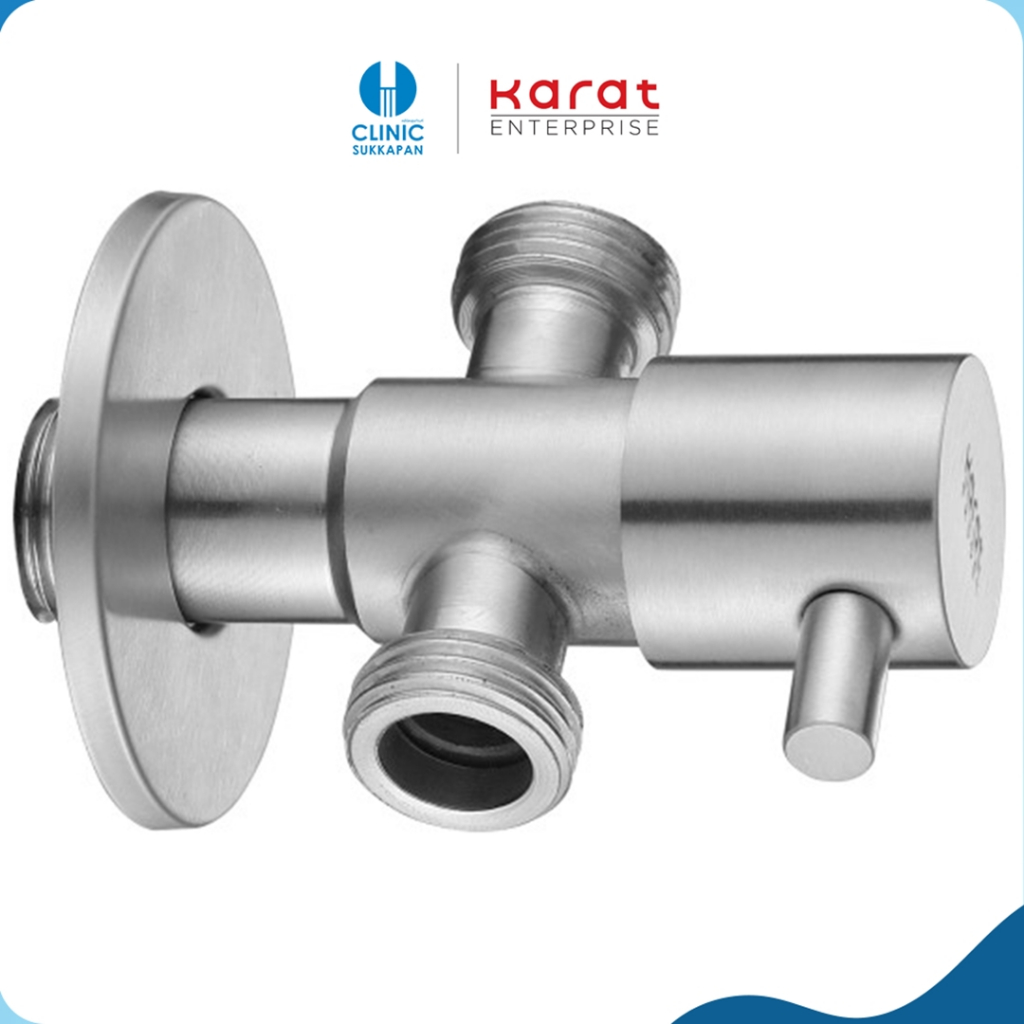 karat-faucet-สต๊อปวาล์ว-แบบ-2-ทาง-สแตนเลส-304-รุ่น-ka-01-422-63