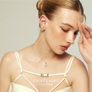 First Light Morning : Lucky Snow  Earrings ต่างหูแป้น ต่างหูมุก ต่างหูเล่น Layer ต่างหูแฟชั่น ต่างหูคริสต์มาส Christmas