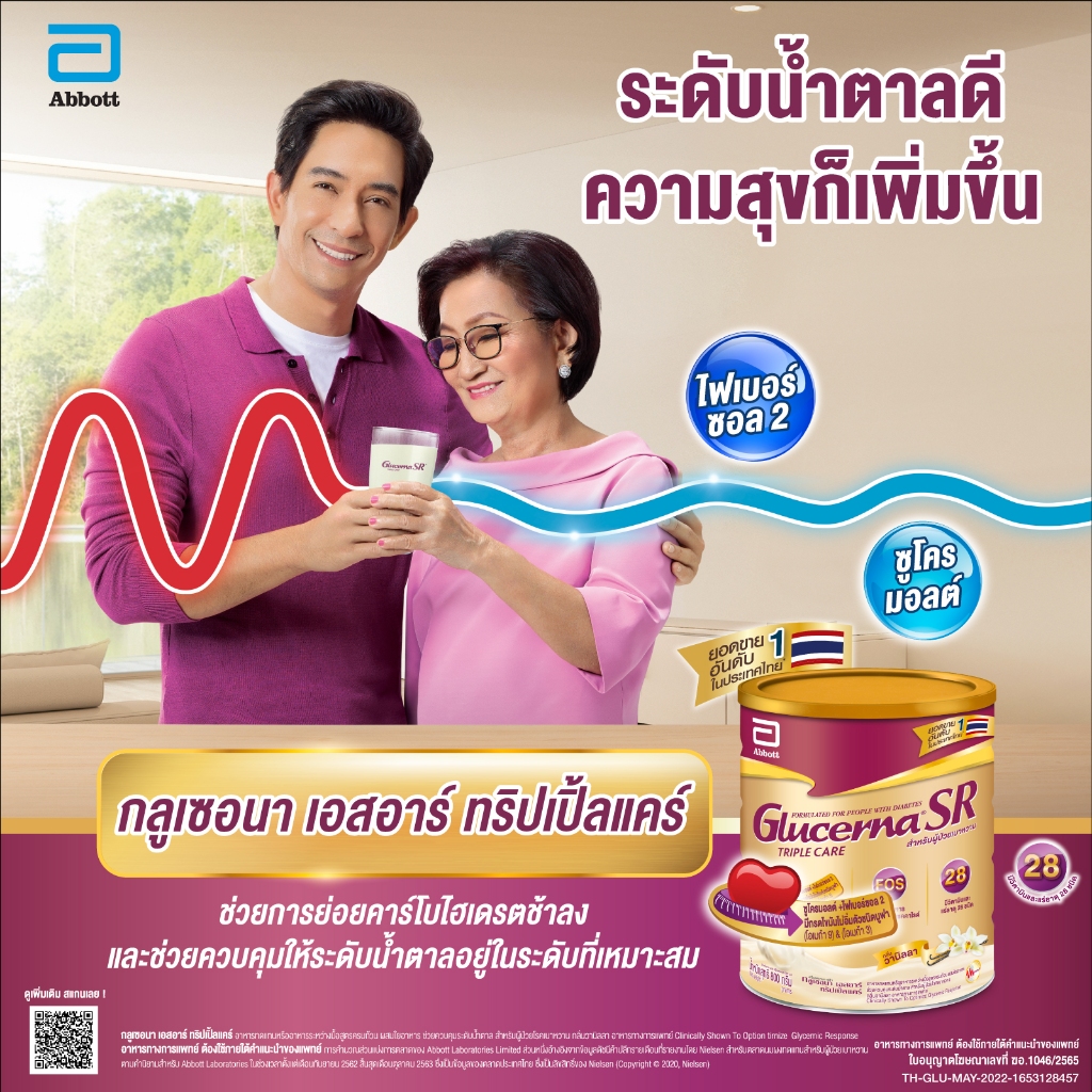 ส่งฟรี-glucerna-sr-กลูเซอนา-เอสอาร์-กลิ่นวานิลลา-380g-1-กระป๋อง-glucerna-sr-vanilla-380g-x1-สำหรับผู้ป่วยเบาหวาน