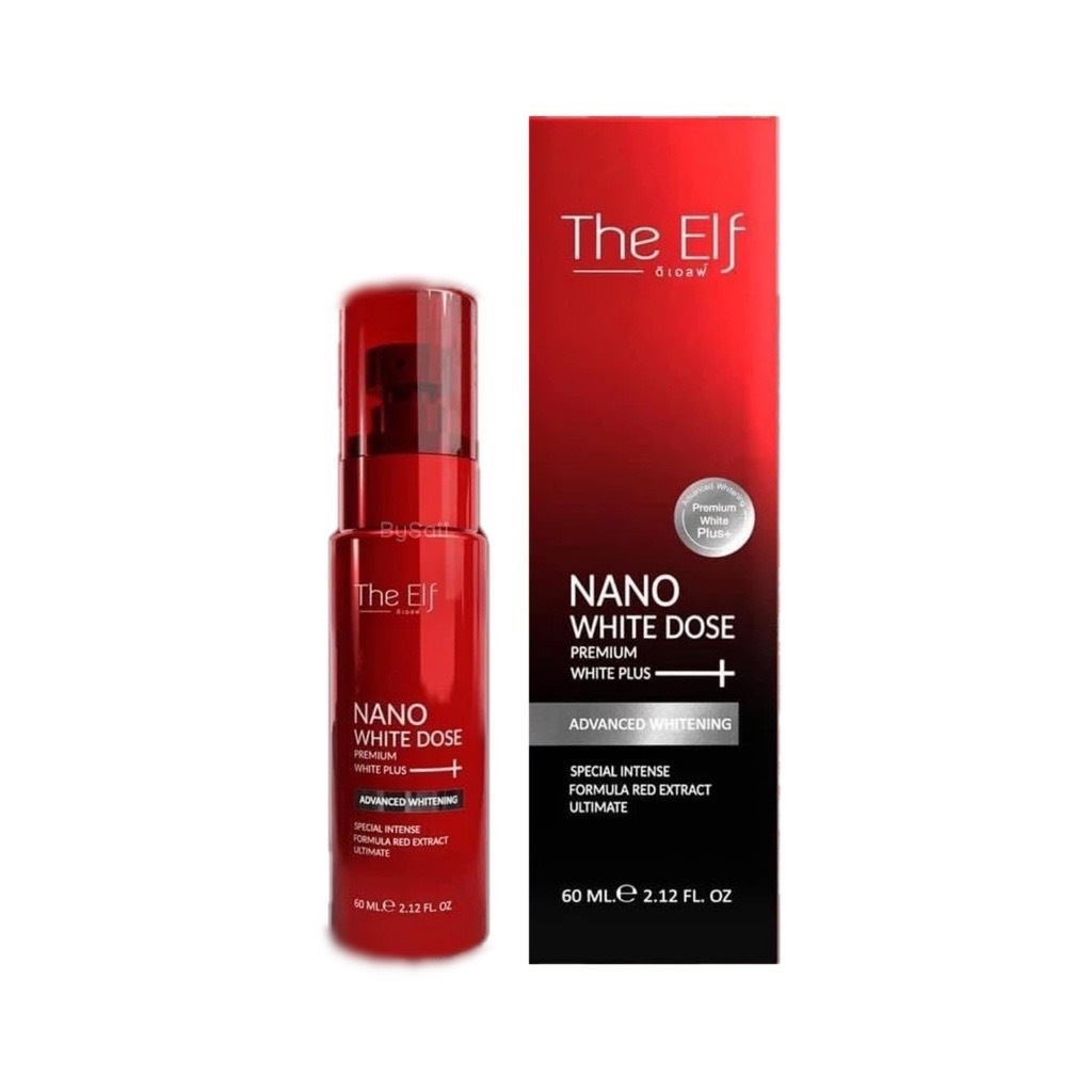 Sérum The Elf Nano White X3 - 60 Ml X3 - Nourrit La Peau 10X Plus Vite - Pour Taches Et Peau Terne