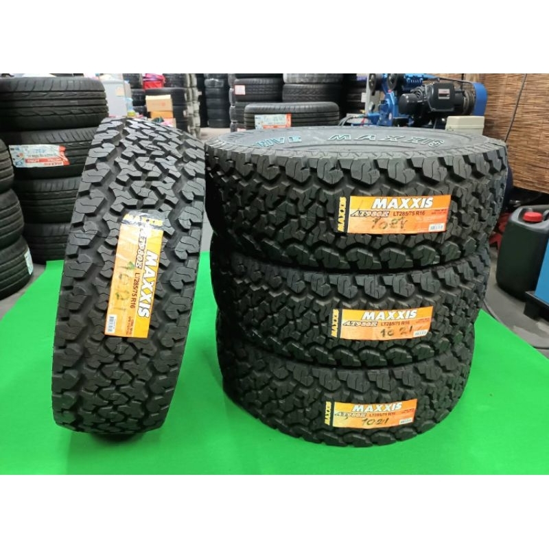 ยางใหม่ค้างปี 285/75R16 Maxxis AT980E ผลิตปี 2021 ประกันบวม 2 ปี พร้อม ...