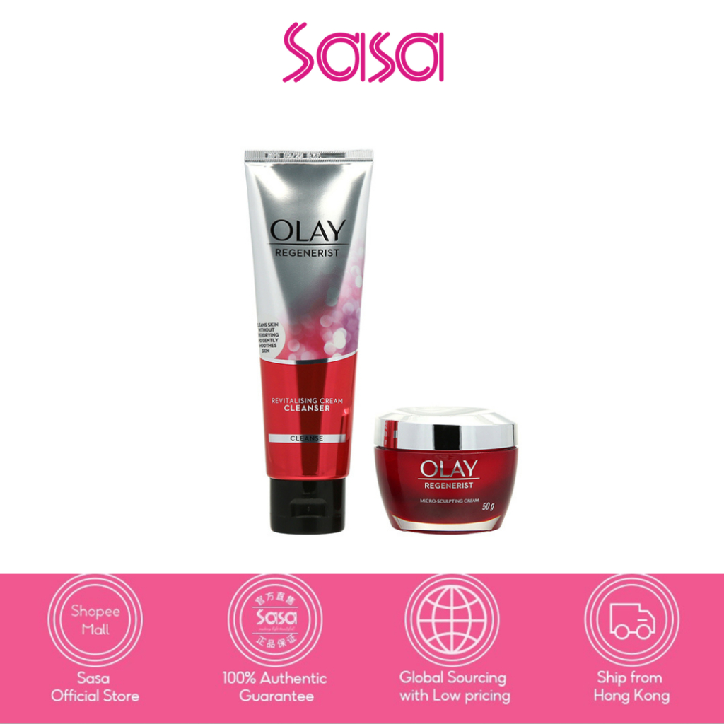 Olay Regenerist Set Cleanser and Moisturizer (2pcs) | Shopee Thailand