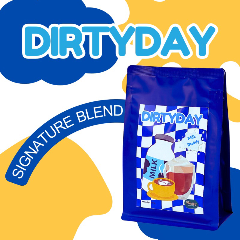 Moley Coffee เมล็ดกาแฟคั่ว DIRTY DAY Shopee Thailand
