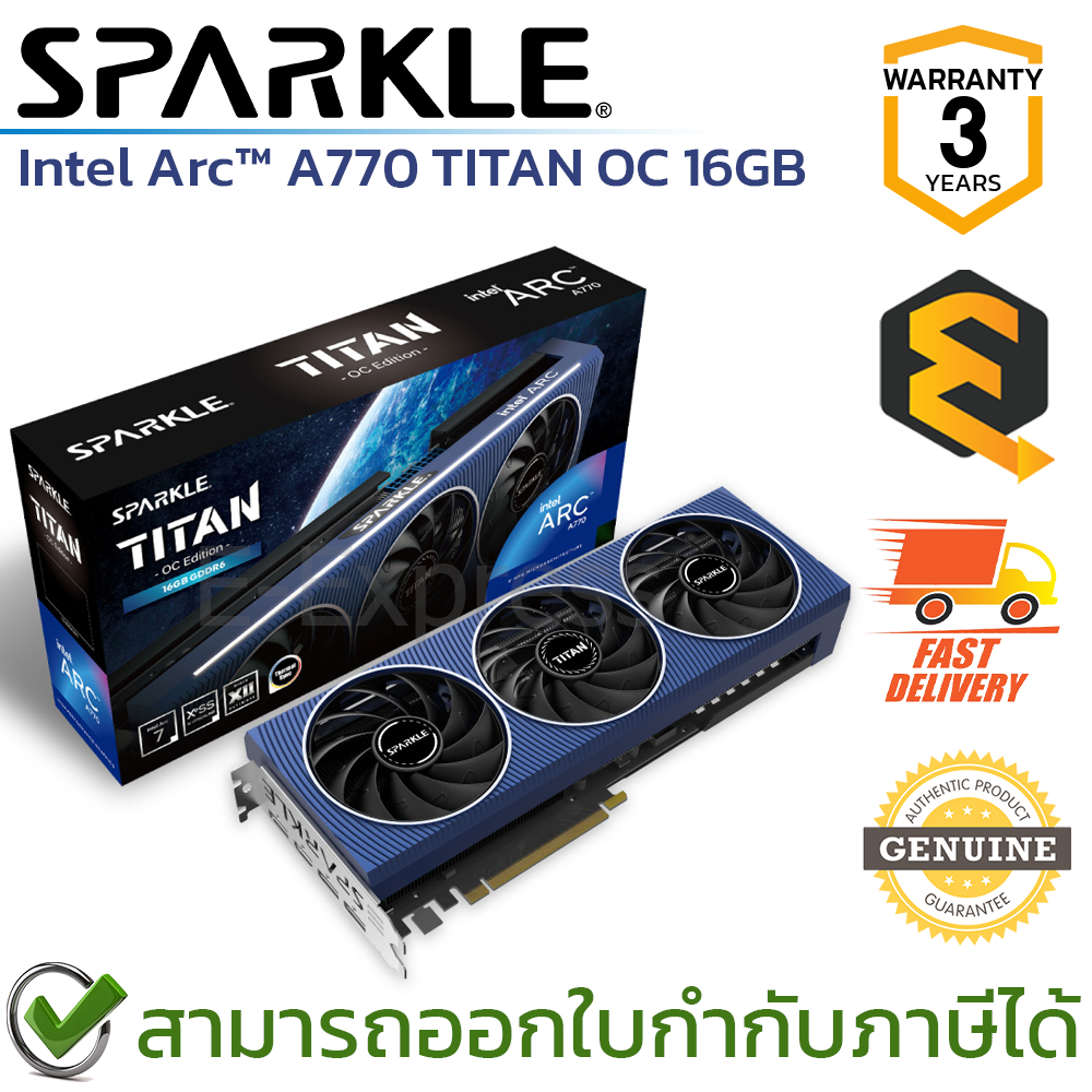 SPARKLE Intel Arc A770 TITAN OC Edition グラフィックボード