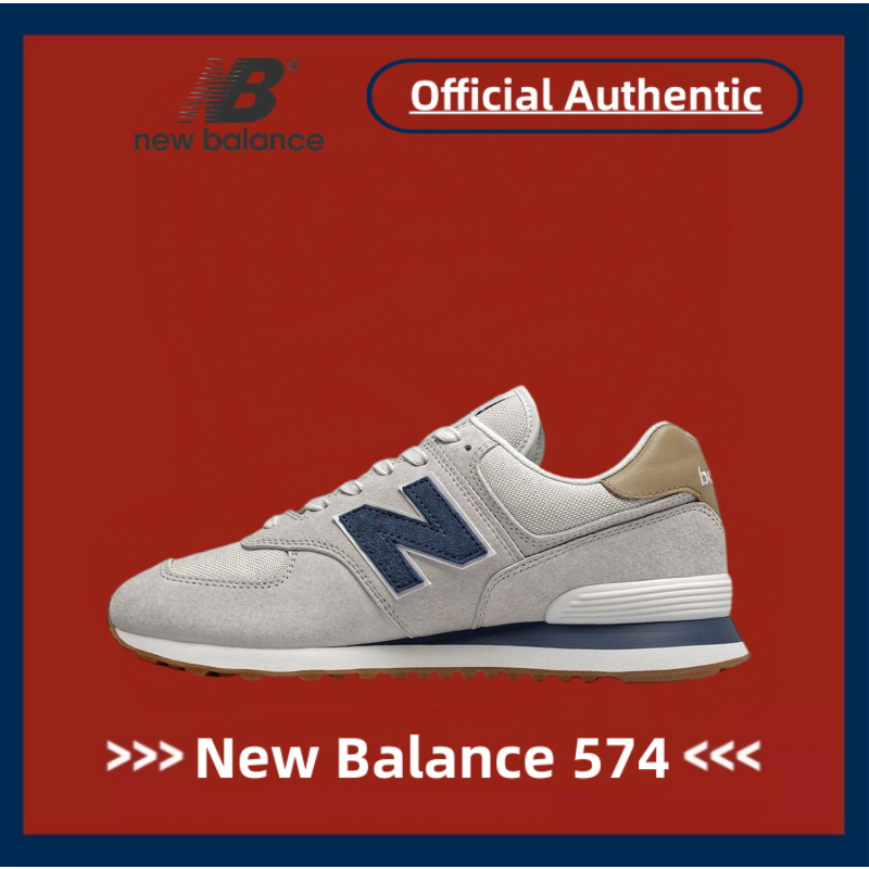 ภาพหน้าปกสินค้าจัดส่งที่รวดเร็ว New Balance 574 NB Men's and Women's รองเท้าวิ่ง รองเท้าผ้าใบกีฬา Unisex Sneakers จากร้าน f524bqzljn บน Shopee