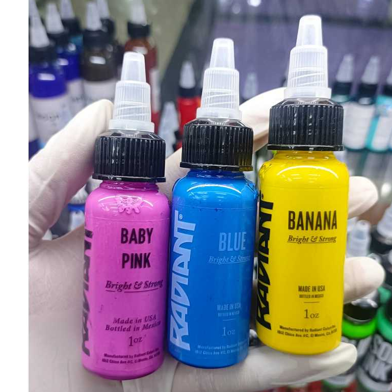 kim(02) #Radaint ink 1oz หมึกสักUSAมีให้เลือกหลายเฉด | Shopee Thailand