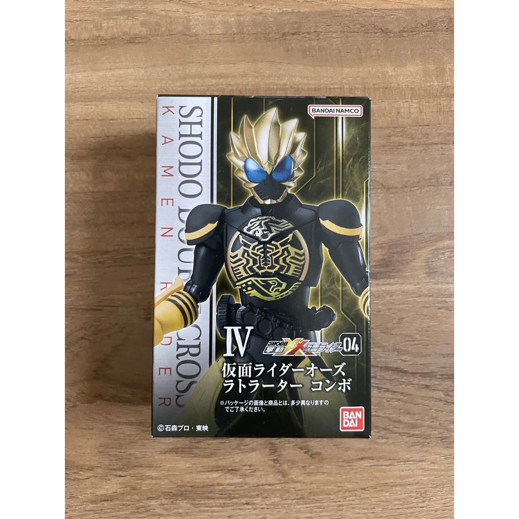 Bandai Candy Toy Shodo SHODO-XX Kamen Rider 4 OOO Ratorata Combo Joker ...