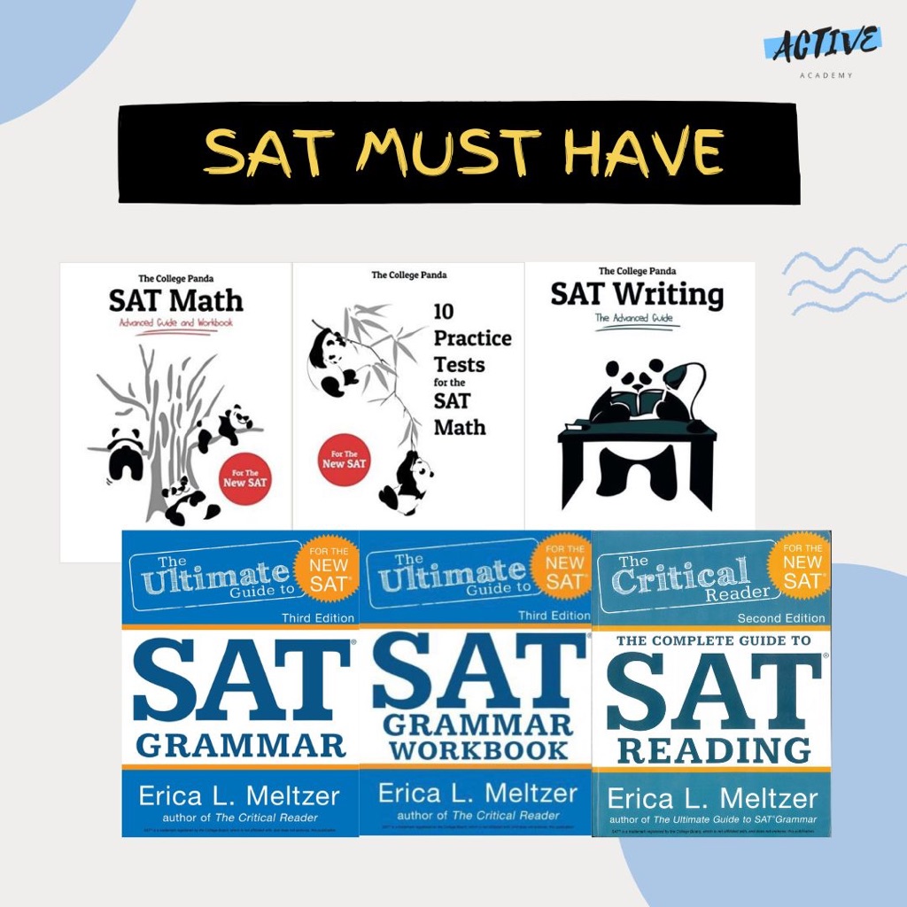 หนังสือ sat เนื้อหา โจทย์ครบ | Shopee Thailand