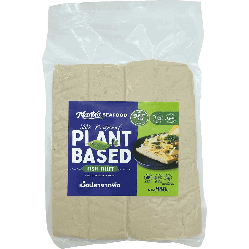 มันตรา เนื้อปลาจากพืช ขนาด 480 กรัม (MANTRA Ready to Eat Plant-Based ...