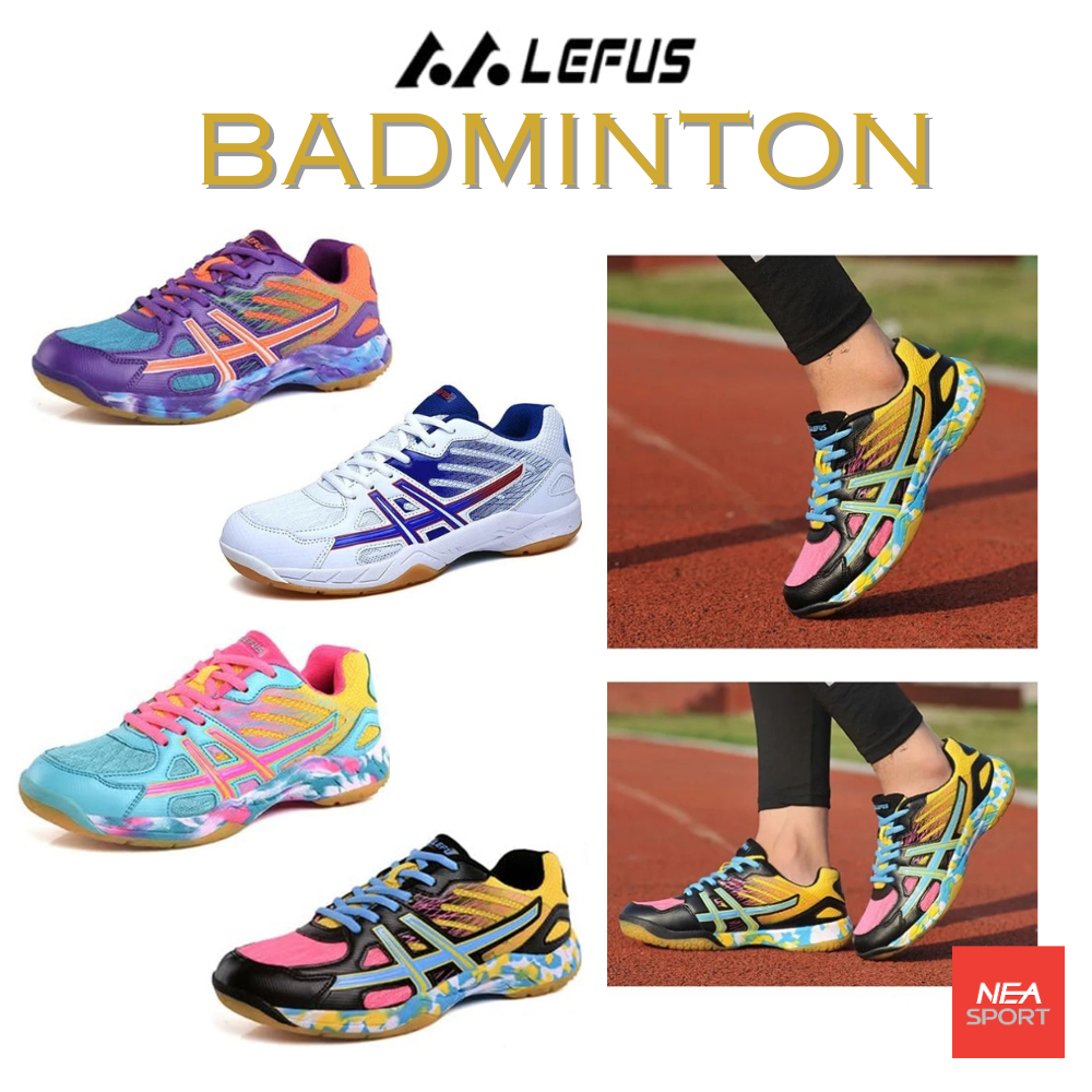 Option LEFUS Badminton LFS-0008 รองเท้าแบตมินตัน ยี่ห้อออฟชั่น | Shopee ...
