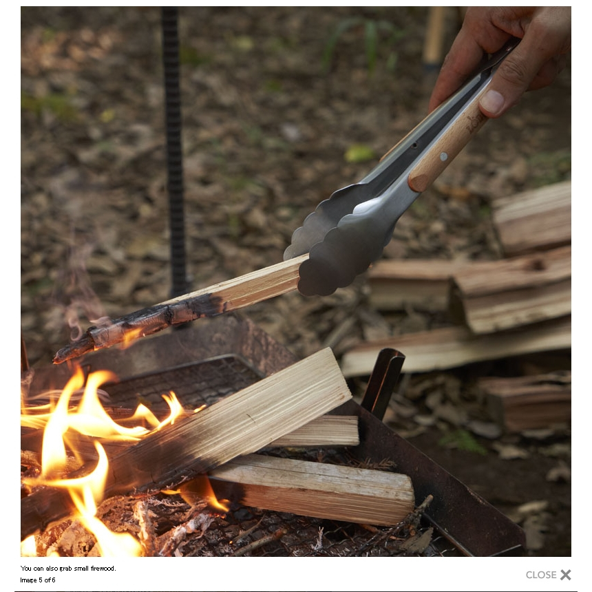 ที่คีบ ปิ้งย่าง บาบีคิว Lodge tongs สินค้าแบรนด์อเมริกานำเข้า Shopee