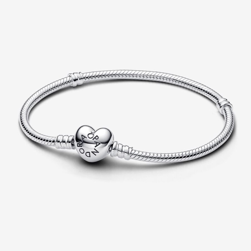 (พร้อมส่ง ของแท้💯) Pandora Classic Heart Bracelet แพนโดร่าสร้อยข้อมือ