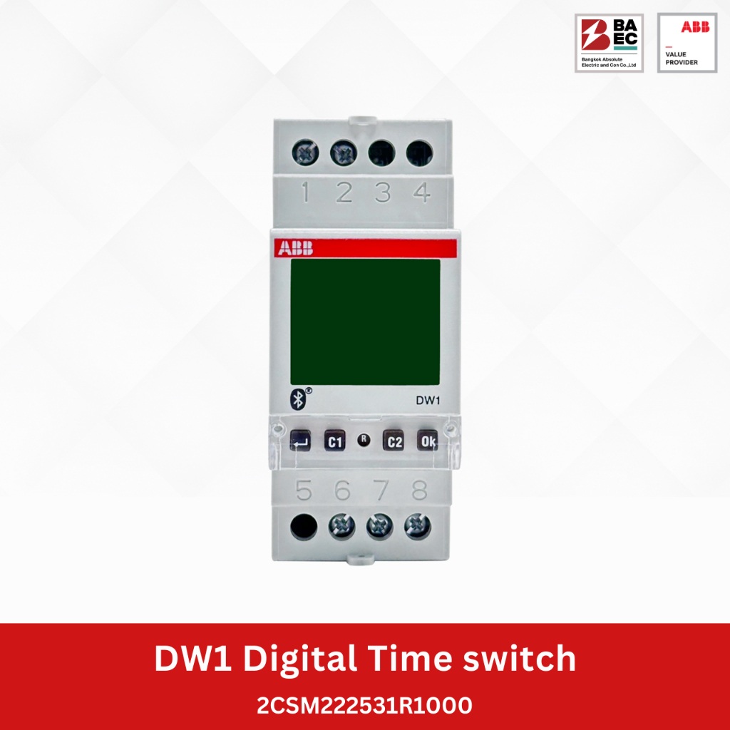 ABB DW1 ( Digital Time switch ) Shopee Thailand