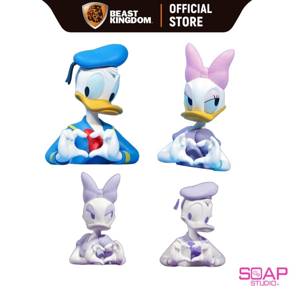 Soap Studio DY - Donald Duck & Daisy Duck Love Hand Mini Bust : Disney ...