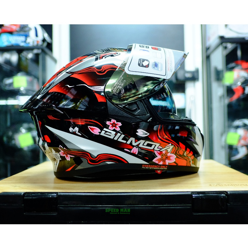 Bilmola Ninja Helmet Nex Ninja Red Bilmola Nex Joker Red BILMOLA