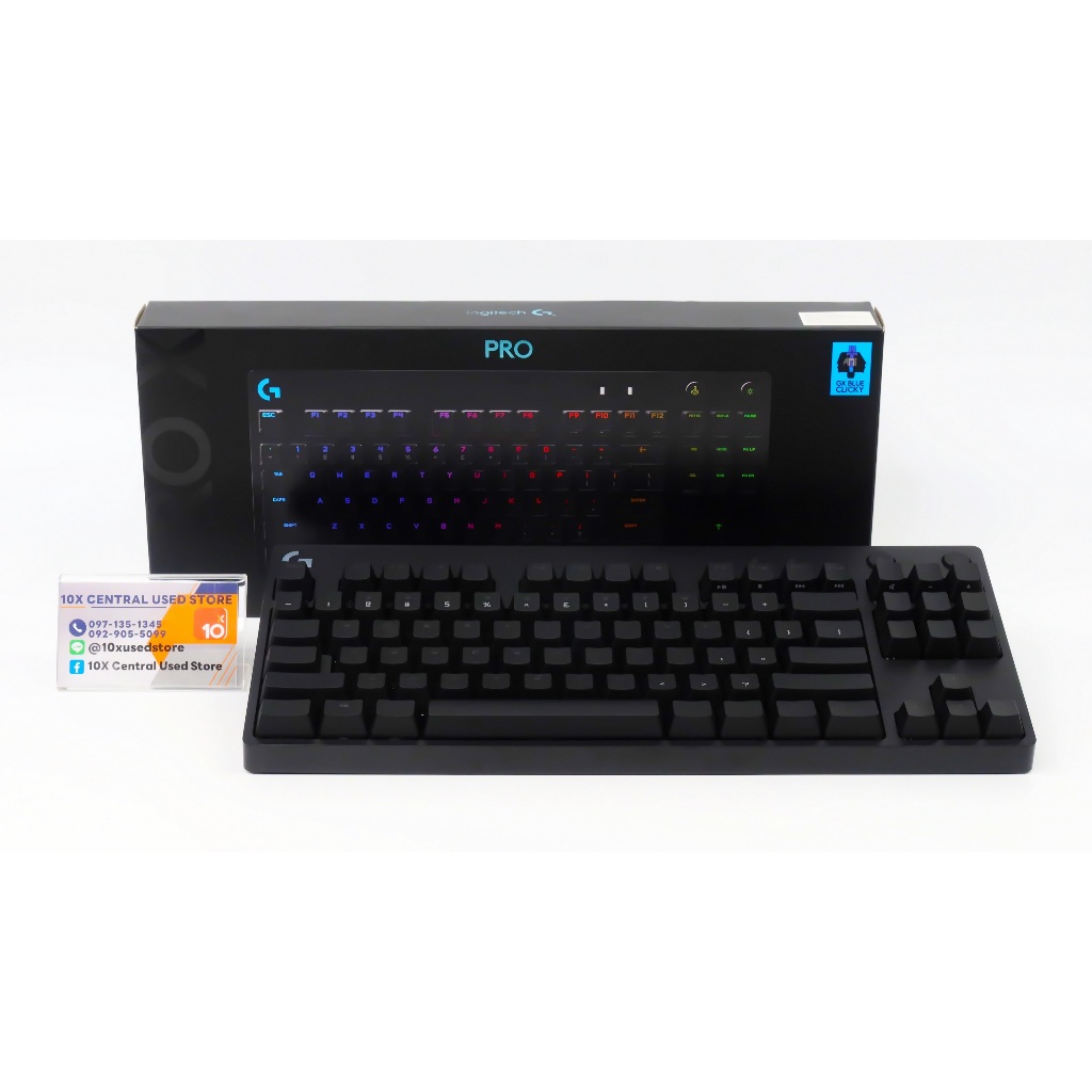 KEYBOARD LOGITECH G GPRO X US GX RGB CLICKY ดีไซน์ PRO มาพร้อมสวิตช์แมก ...