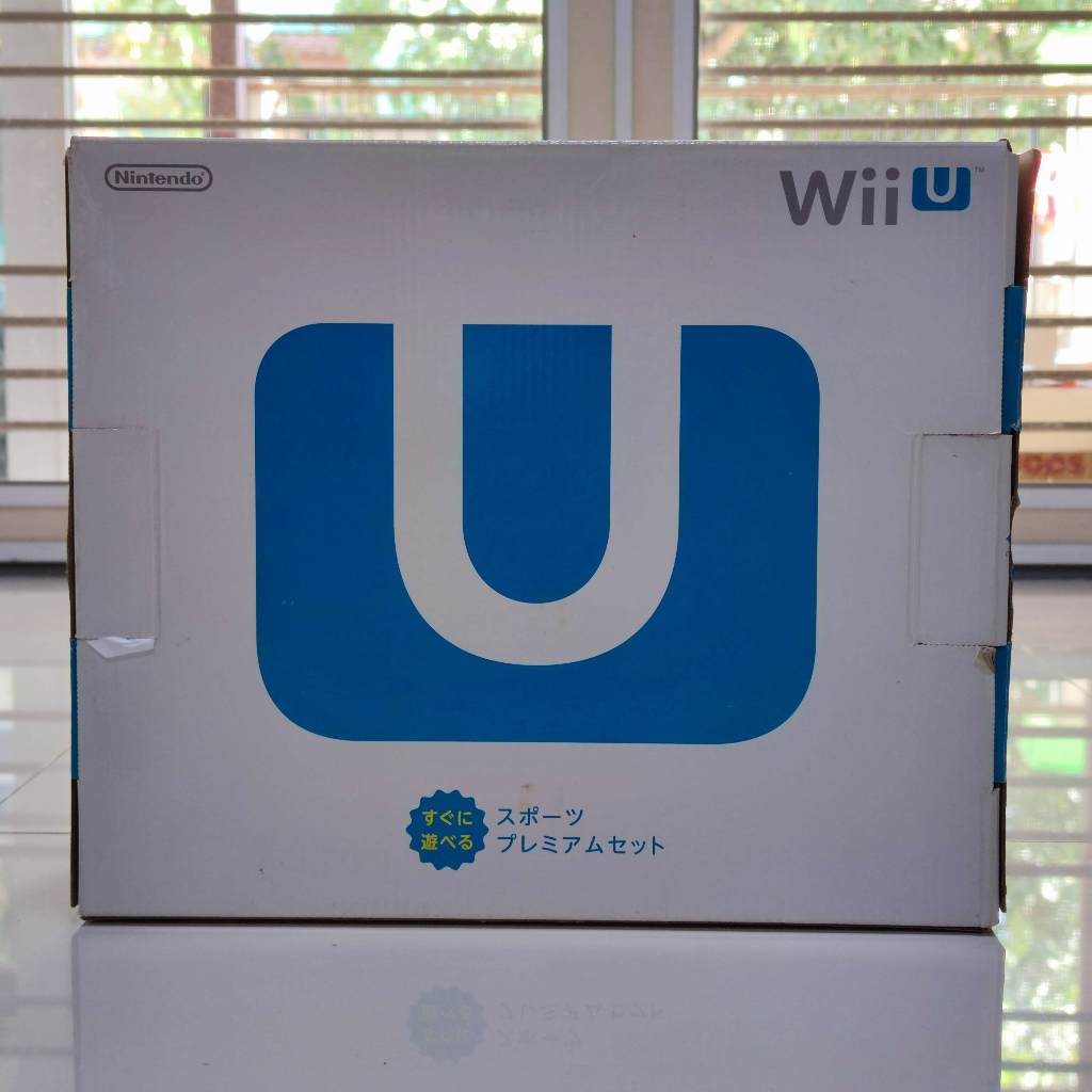 Wii U japan 32GB งานกล่อง เทสแล้ว เครื่องเปิดติด ไม่ได้เทสแผ่นเกม จอย