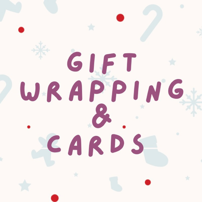 GIFT WRAPPING & CARDS / บริการห่อของขวัญ & เขียนการ์ด | Shopee Thailand