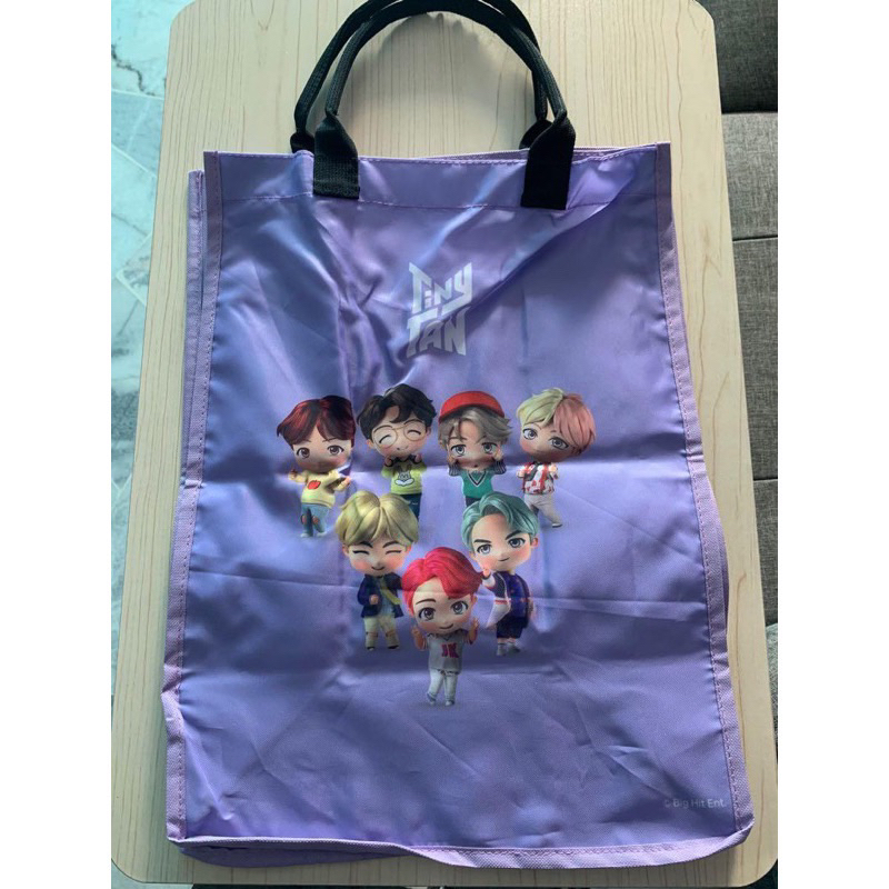 กระเป๋าผ้า Downy x TinyTan BTS ของพรีเมี่ยม ดาว์นนี่ ไทนี่ทัน สี