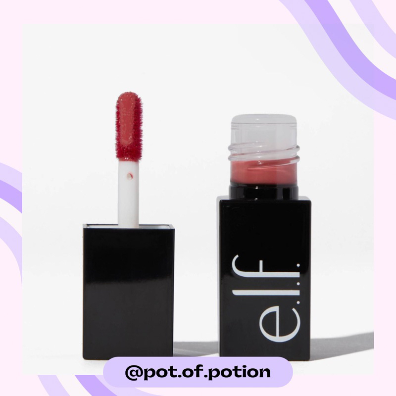 พร้อมส่ง e.l.f. cosmetics — Glossy Lip Stain / elf Shopee Thailand
