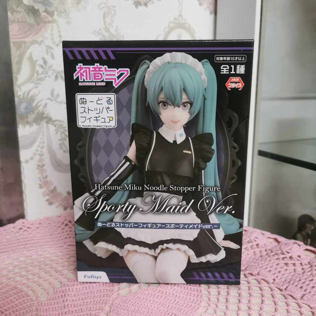 MÔ HÌNH HATSUNE MIKU CHÍNH HÃNG FURYU - VOCALOID HATSUNE MIKU SPORTY MAID VER. NOODLE STOPPER Furyu I.637852427