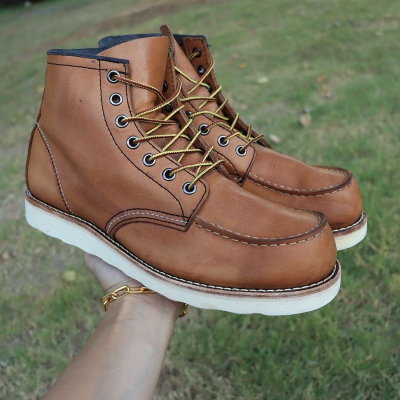 Hawkins moc toe boots on sale
