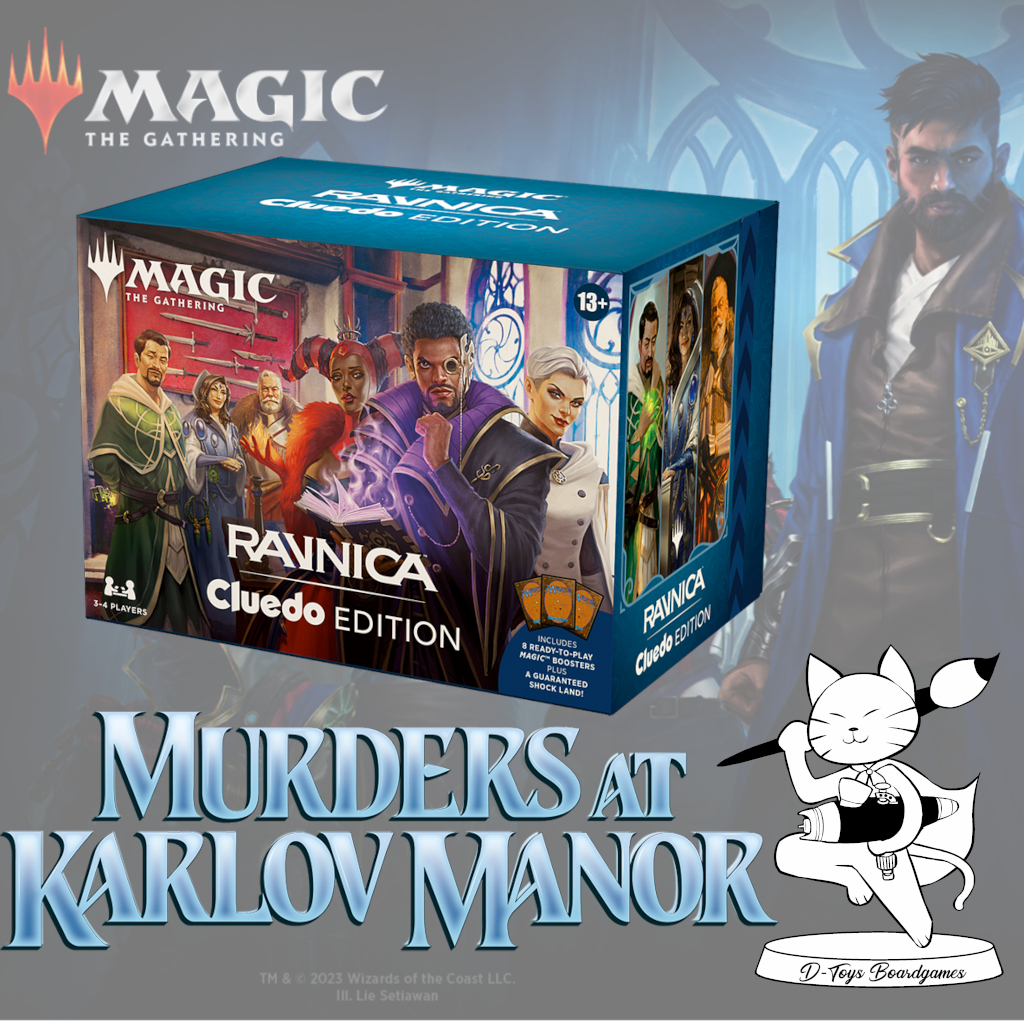 Cluedo Edition Murders at Karlov Manor Magic The Gathering Shopee Thailand