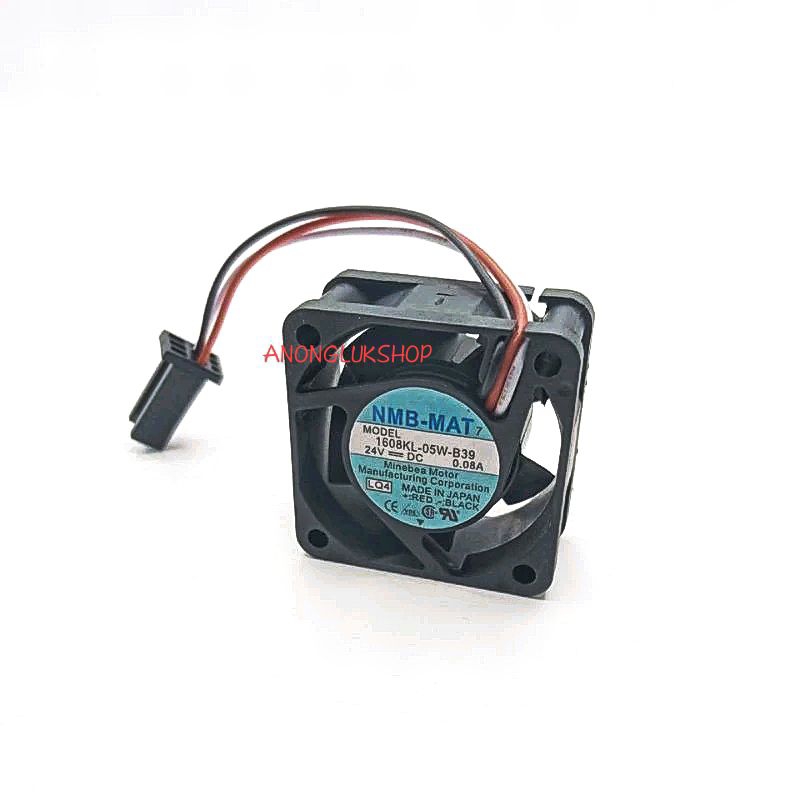 Ventola NMB-MAT 1608KL-05W-B39, 40x40x20mm, 24V, 0.08A, 3 Fili, Nuova - Foto 2