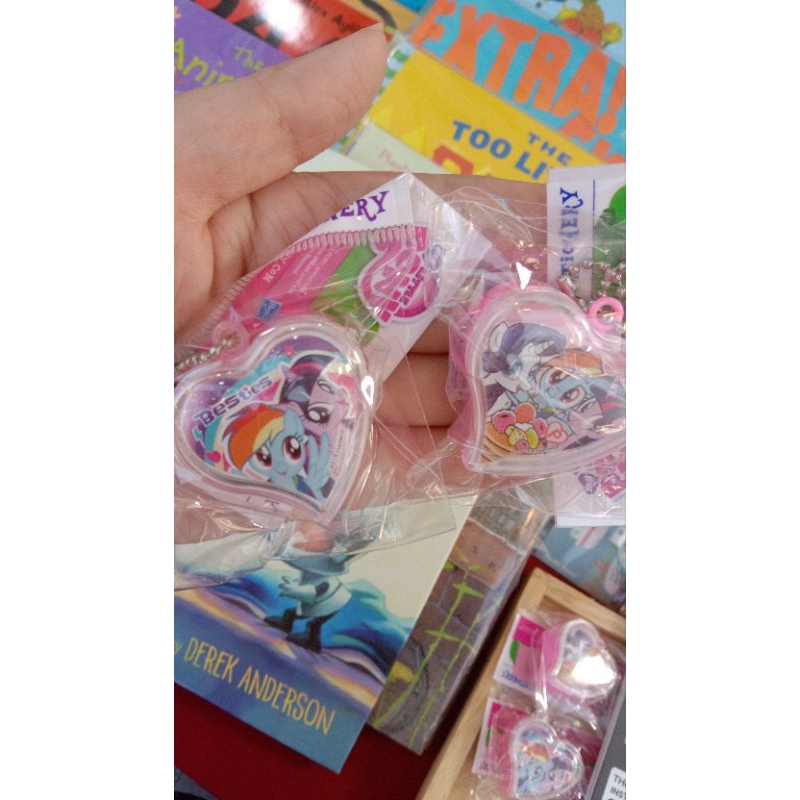พวงกุญแจกบเหลาดินสอ My Little Pony_Pencil Sharpener_Keychain Shopee Thailand
