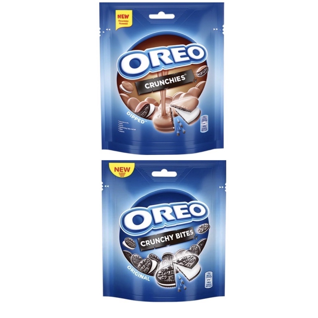 OREO Crunchies mini cookies คุกกี้โอรีโอ้ครั้นช์ชี่ขนาดพอดีคำ นำเข้าจาก ...