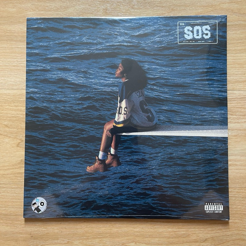 แผ่นเสียง SZA SOS , 2 x Vinyl, LP, Album, USA มือหนึ่ง ซีล Shopee