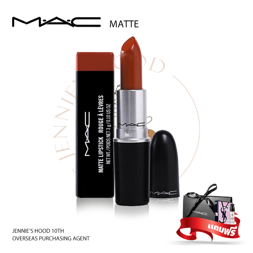 M.A.C Matte Lipstick #602 สี Chili ลิปสติก mac พร้อมกล่องและถุงแบรนด์ ...