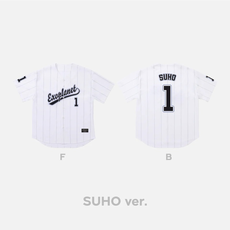 พร้อมส่ง✨) BASEBALL UNIFORM เสื้อเบสบอล EXO - Cream soda | Shopee