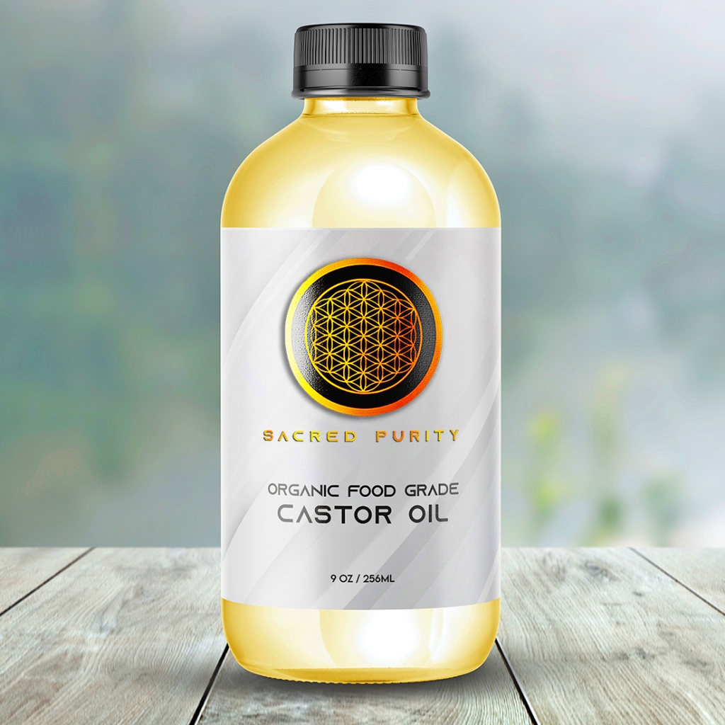Organic Hexane Free Food Grade Castor Oil 256ml (9OZ) Shopee Thailand