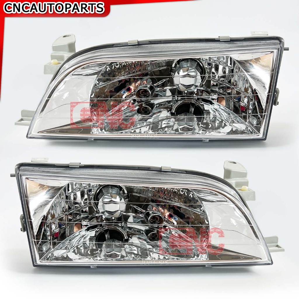 DEPO ไฟหน้า TOYOTA AE100, AE101, AE102 สามห่วง เพชรโคมขาว ปี 1991-1995 ...