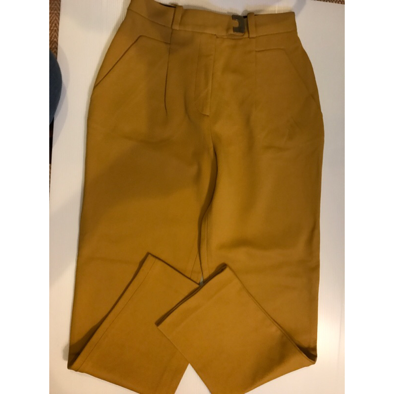 DVF size 2, เอว 2425”นิ้ว มือ 2 สภาพสวยอยู่คะ สีเหลืองมัสตาดแท้100จา